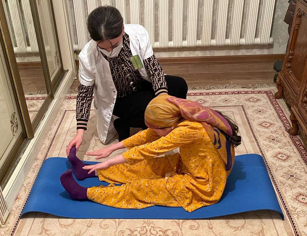 Будни инструктора ЛФК Алишейховой Заиры